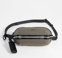 TUMI Alpha Bravo Crossbody / Belt Bag Khaki Olive - Neu