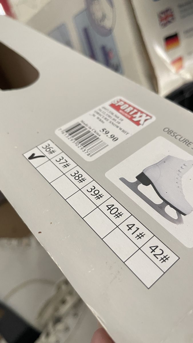 Pattini da ghiaccio: Schlittschuhe Sportix – Nuovo (secondo la descrizione) da Selzach venduto da Giusi400 1
