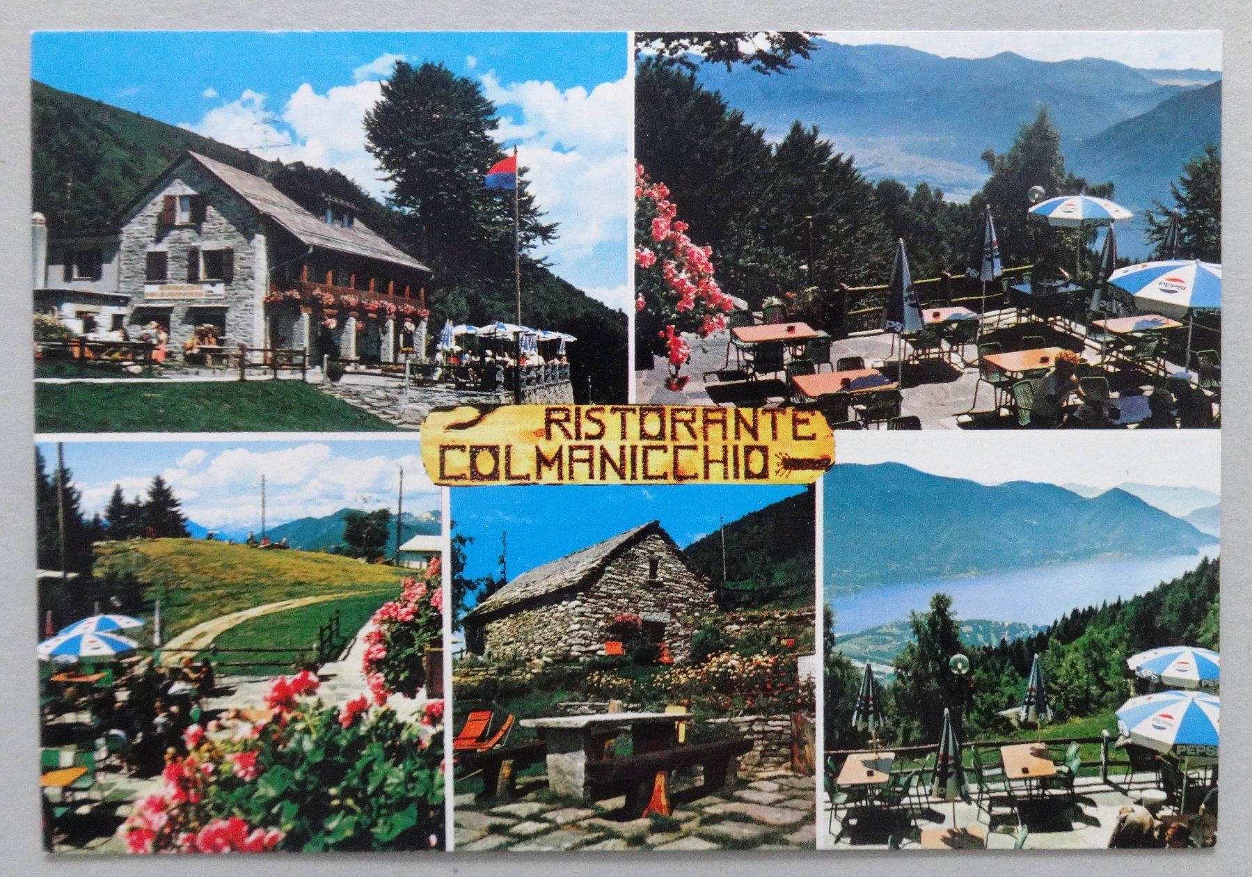 Cartoline postali: Albergo Rist. "Colmanicchio", Locarno-Cardada – Usato da Fétigny venduto da Billy2miny