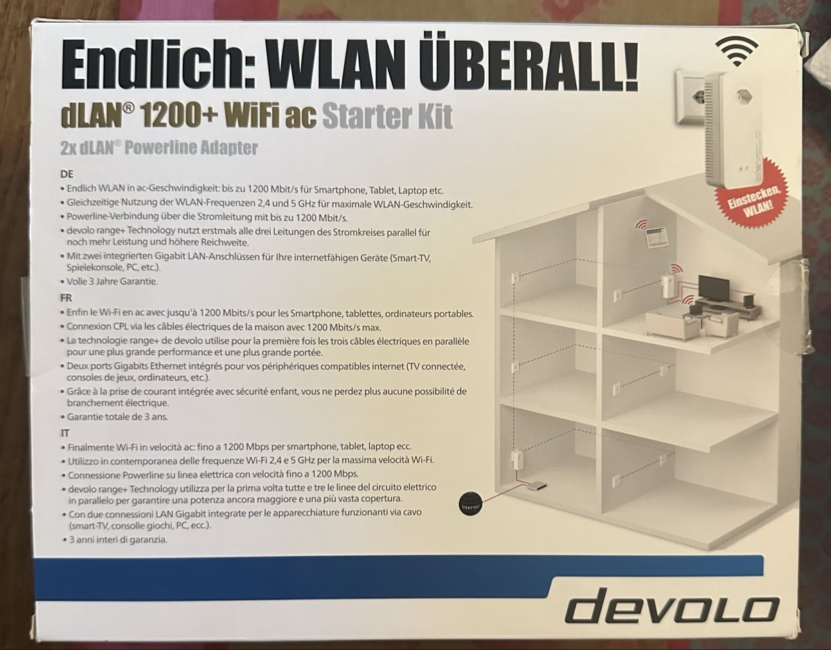 Devolo WiFi: Devolo dLAN 1200+ – D'occasion à Yverdon-les-Bains par Swissm35 1