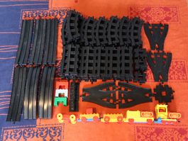 Lego Duplo Zug Eisenbahn Schiene Brücke Kreuzung