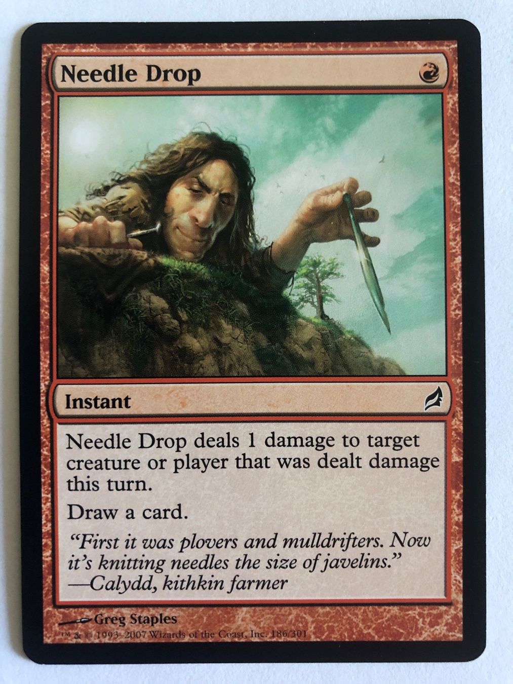 Magic The Gathering Carte collezionabili: MTG - Needle Drop - #direktkauf – Usato da Basel venduto da Melchior5