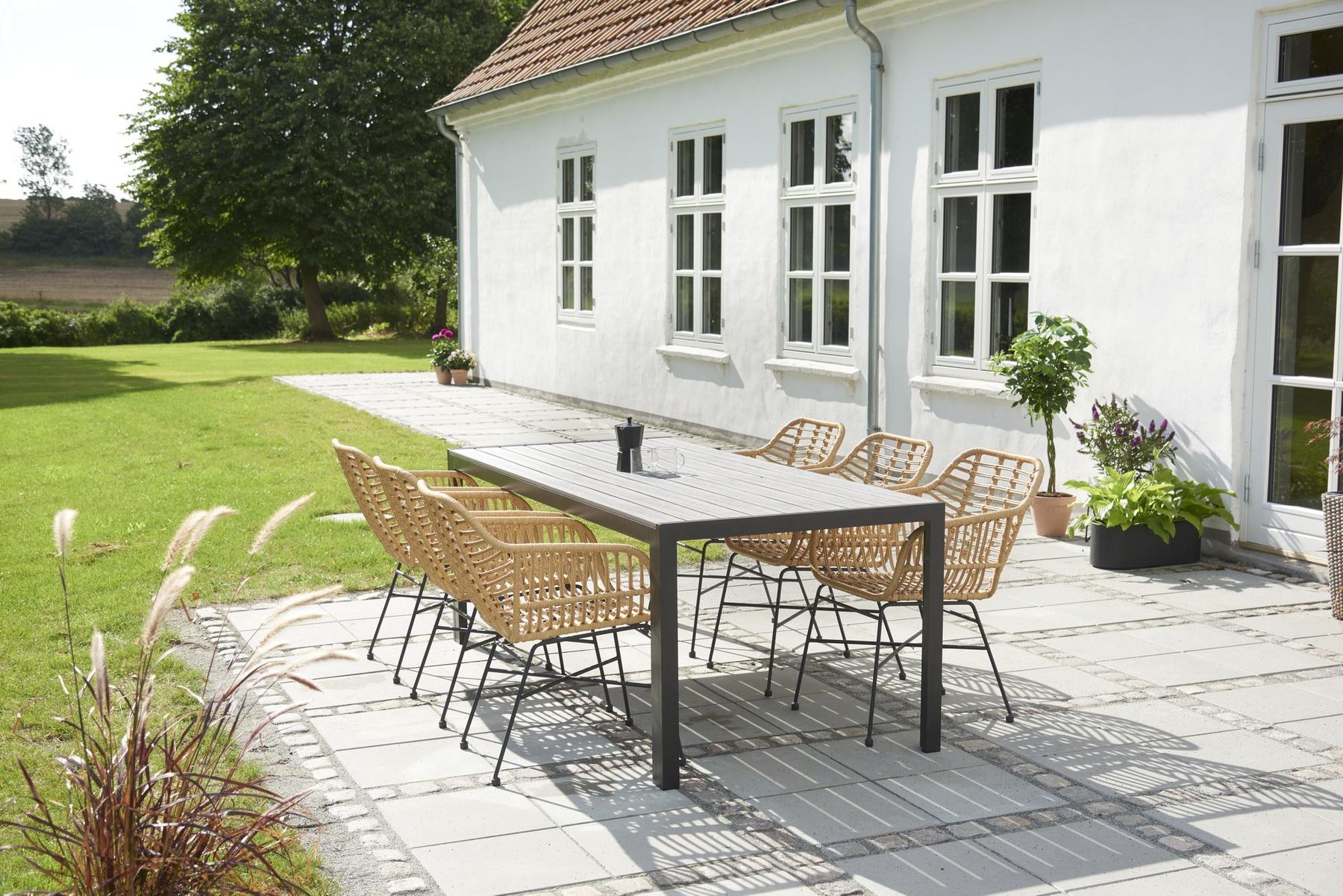 Chaises: Gartenstuhl AGNETE Rattan – Neuf avec emballage d'origine à Bremgarten AG par simpliCH 4