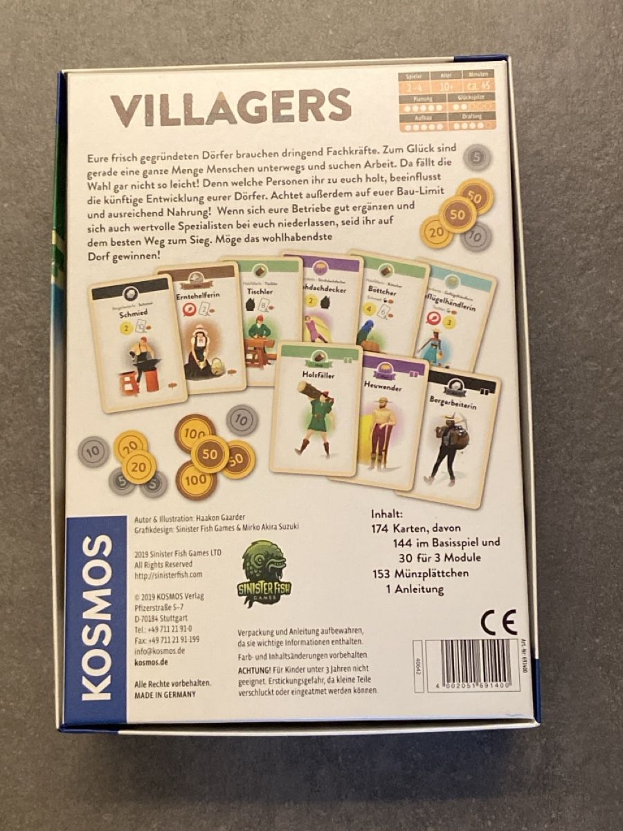 Spiele: Villagers – Gebraucht aus Au (ZH) von Thanks 1