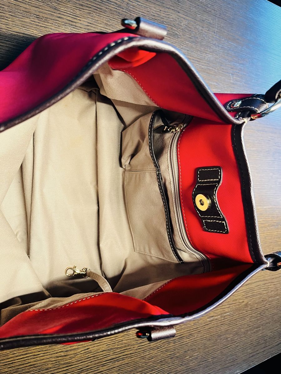 Borse da donna: Bogner Handtasche, rot, tolles Schnäppchen! – Nuovo (secondo la descrizione) da Altendorf venduto da ilona12 2