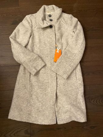 BOSS Damen Wollmantel, Grösse 34, neu, meliert