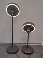 2x Standventilator mit Lampe, Venti, Lüfter, Ventilator