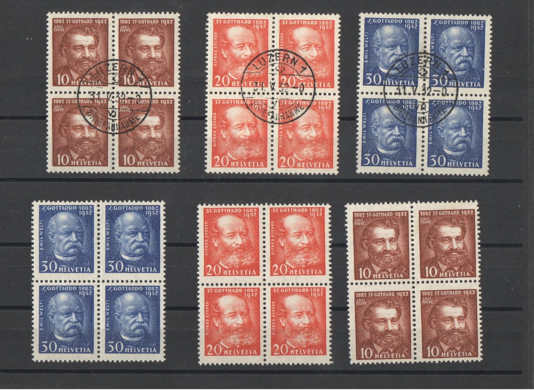 Tutti i francobolli: Propagande 1932 – Usato da Echichens venduto da Topfila