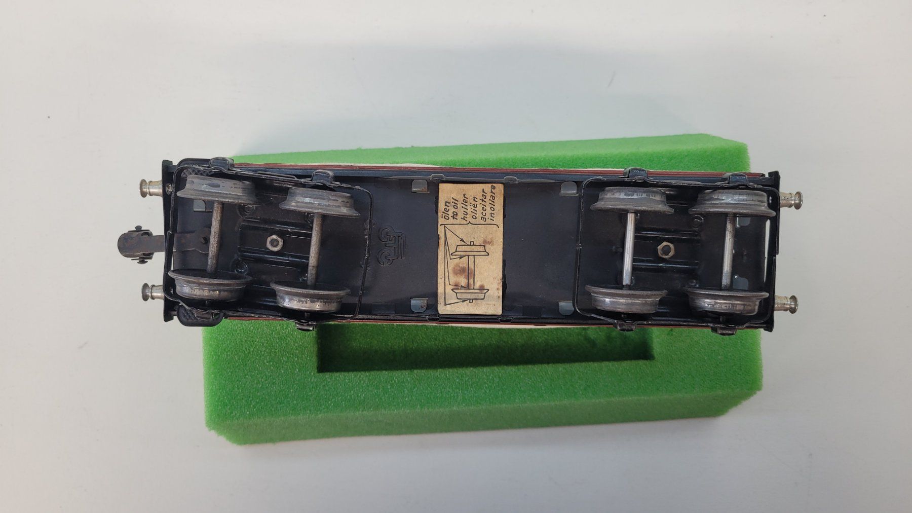 Märklin Modellini di ferrovie: Spur 0, Märklin Planenwagen der Deutschen Reichsbahn – Usato da Büsserach venduto da ModellbahnDepot 6
