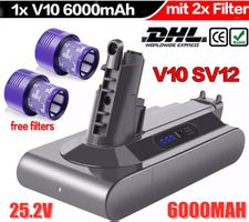10000mAh Für Dyson V10 Animal V10 Absolute SV12 1xfilter