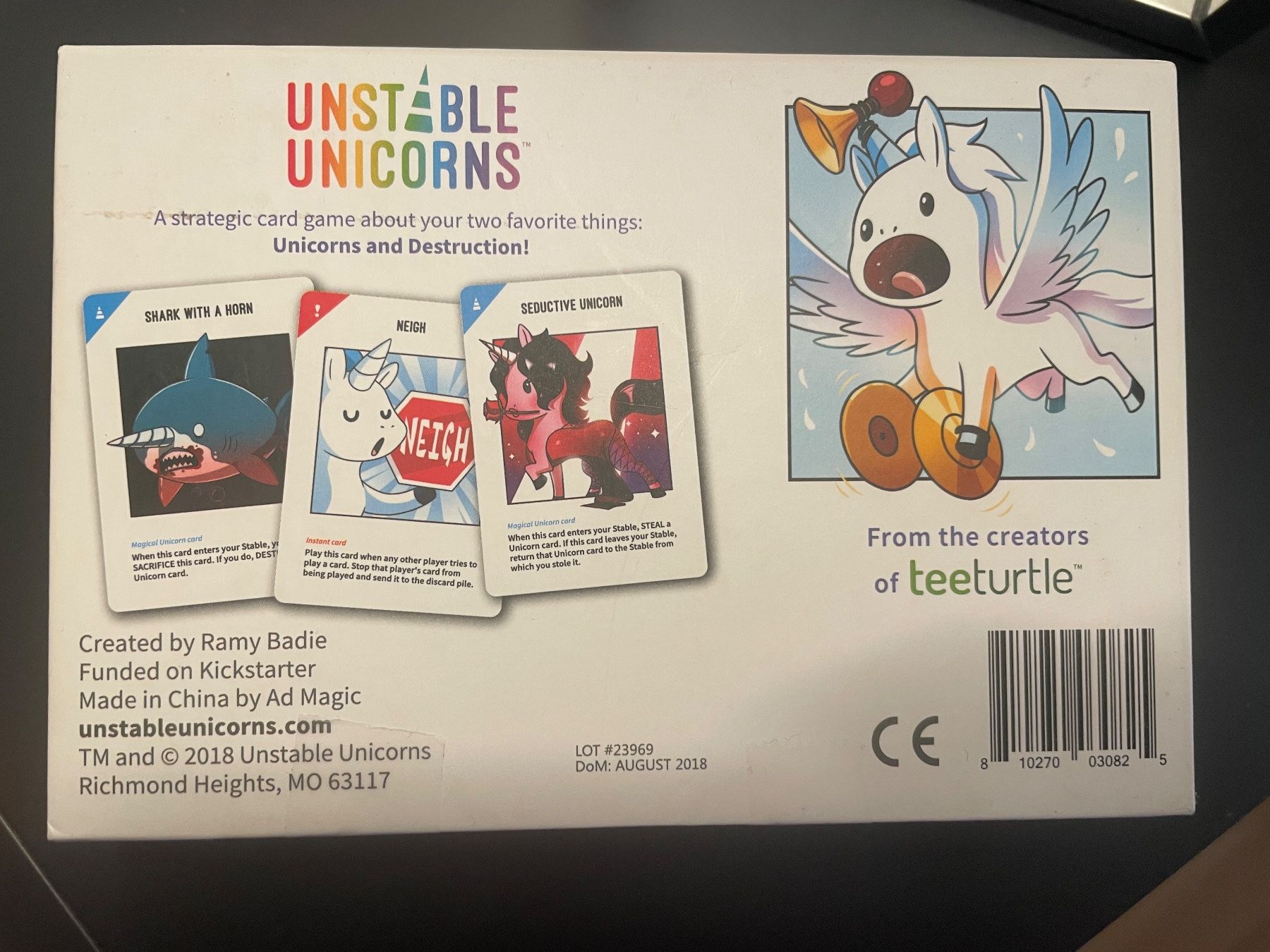 Spiele: Unstable Unicorns card game EN – Gebraucht aus Zürich von AP_26 2