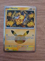 Carte Pokémon Pikachu 30e Anniversaire 22/30 état neuf
