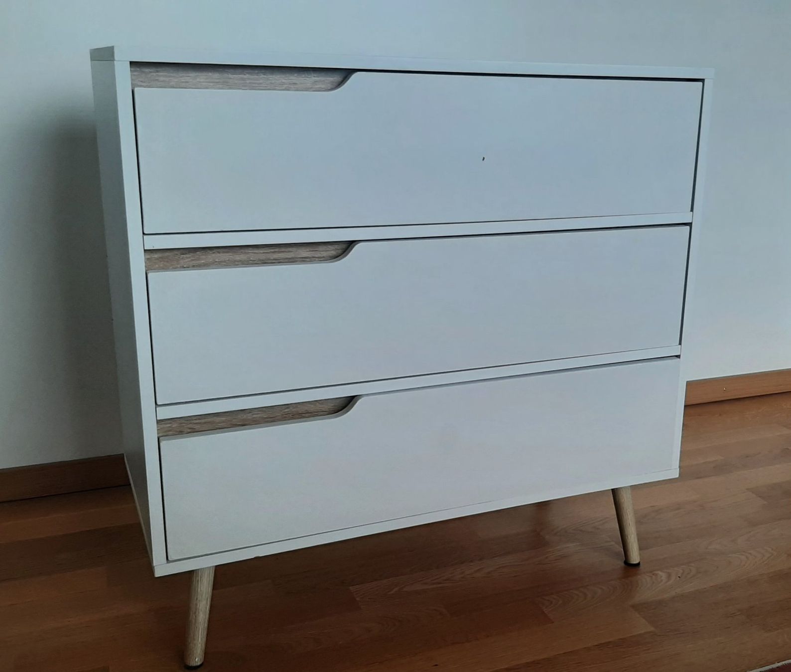 Kommoden: Commode blanche 3 tiroirs – Gebraucht aus Plan-les-Ouates von jul_5ggd