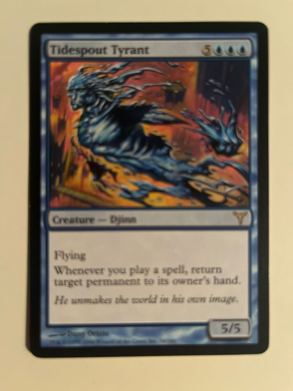 Magic The Gathering Carte collezionabili: 1 x Tidespout Tyrant - Magic: The Gathering - MtG – Usato da Kriens venduto da Shadi1980