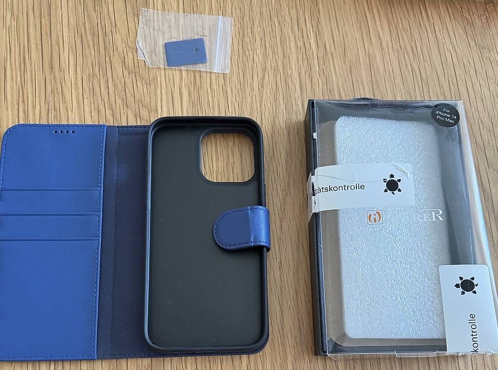 Cover & Protezioni schermo: ICarer Echtleder Hülle iPhone 14 Pro Max – Usato da Volketswil venduto da IT-Mac 1
