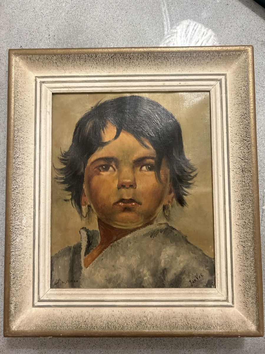 Dipinti: Gerahmtes Ölgemälde Portrait 39 × 34 cm – Usato da schaffhausen venduto da xja_8fwh