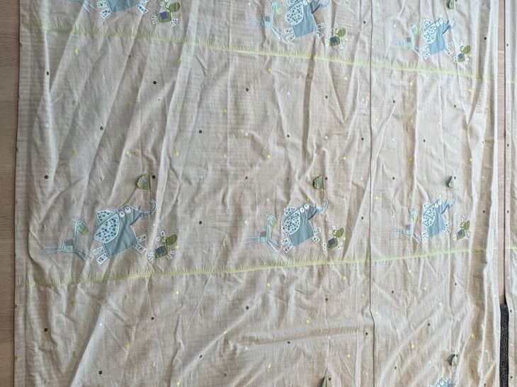 Pfister Vorhänge: Vorhang mit Elefant und Krokodil – Gebraucht aus Uster von MarcSwiss 3