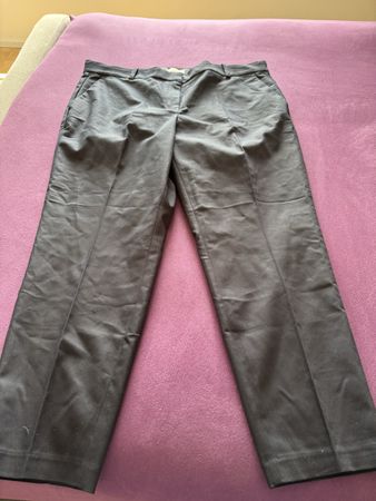 Dunkelblaue Damen Stoffhose, Gr. 40, ideal für den Sommer