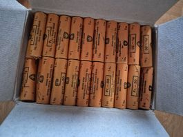 Kiste mit 100 Rollen 1 Räppler div. Jg - nur Fr. 3.95/Rolle!