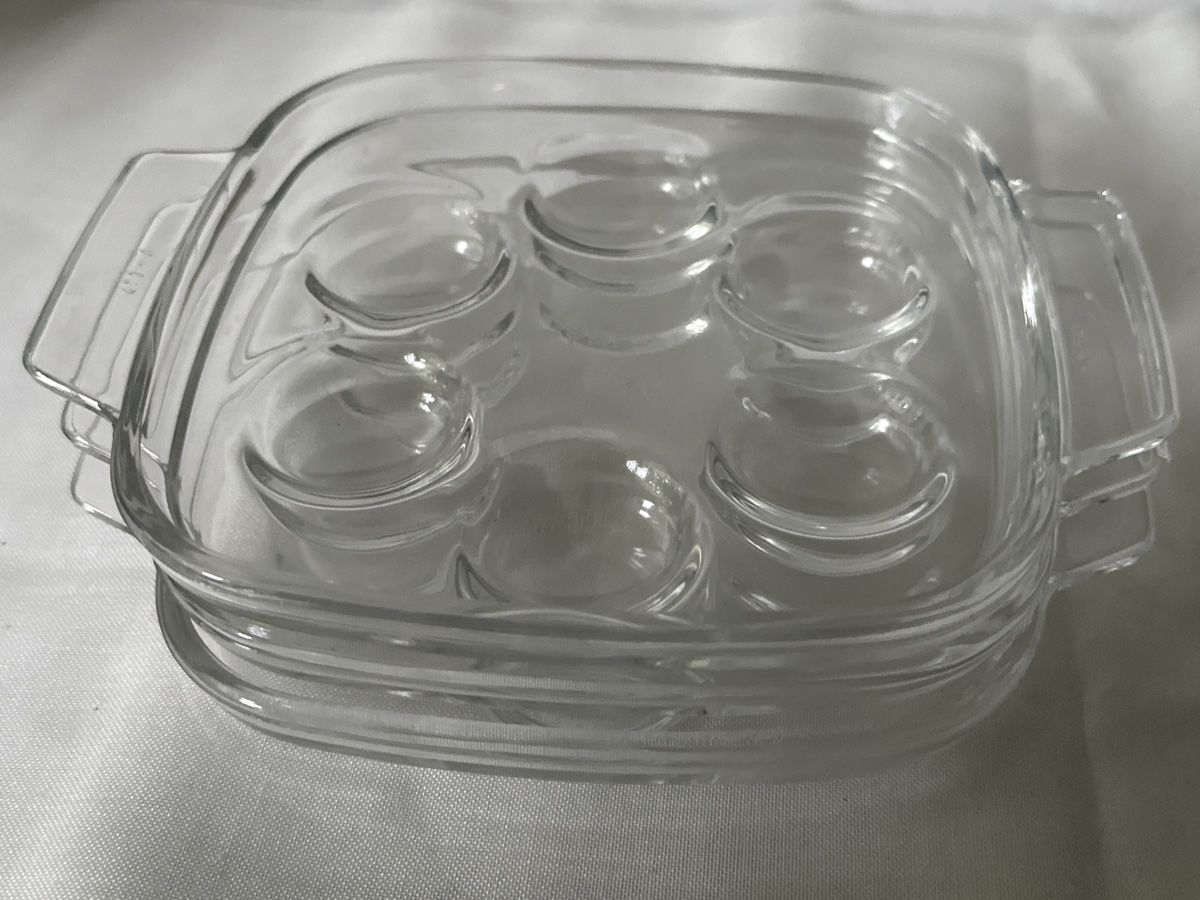 Pyrex Pfannen: 3x Pyrex Schneckenpfännchen, Vintage – Gebraucht aus Zürich von Chaeffeler 4