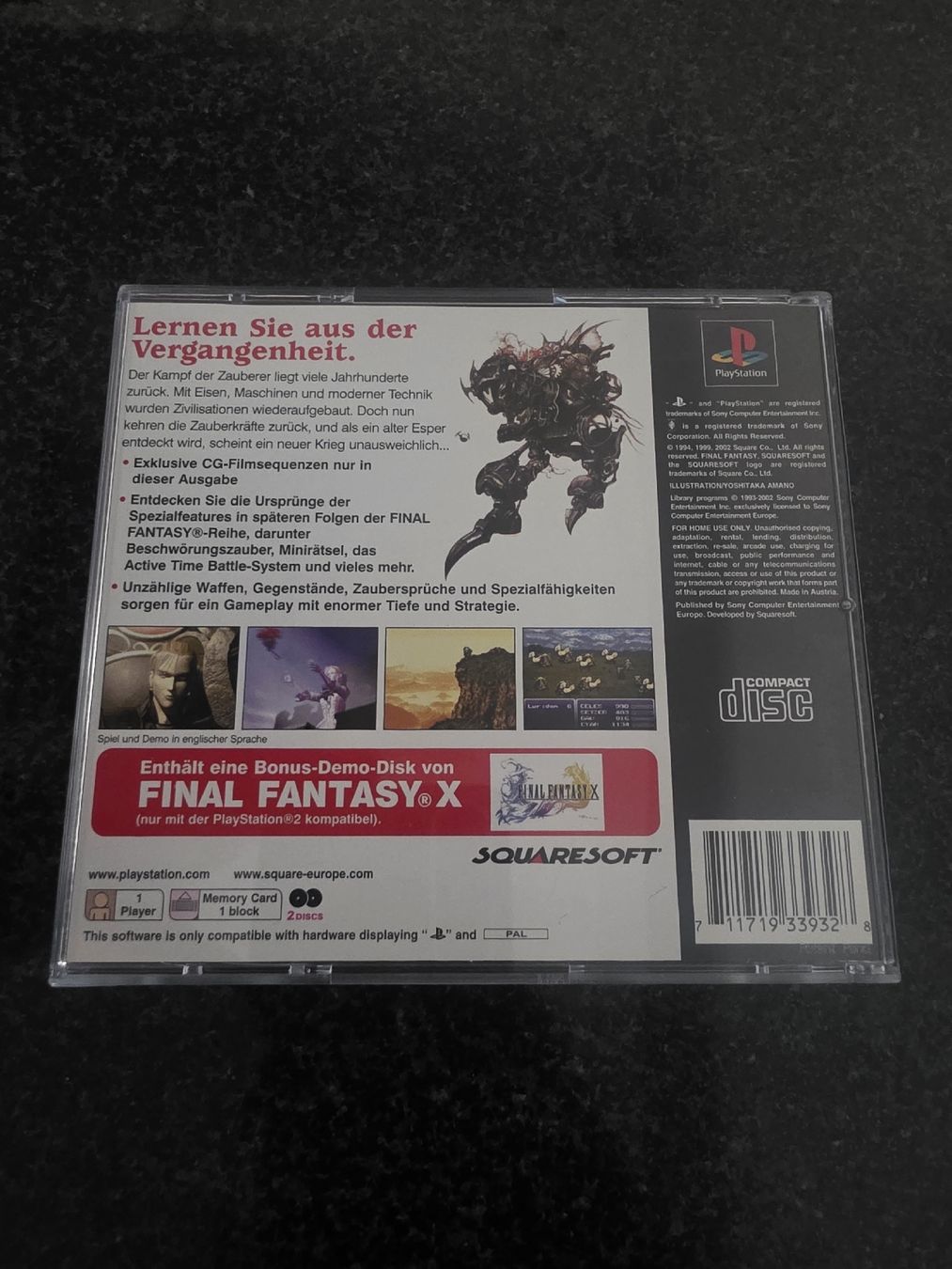 Giochi: Final Fantasy VI PS1 – Usato da Chavornay venduto da Crash37 1