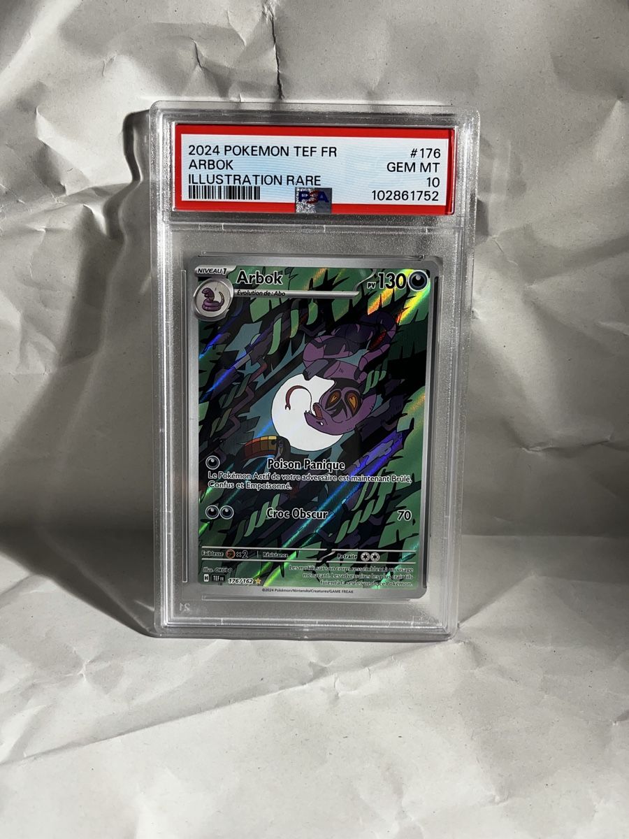 Pokémon Carte collezionabili: Arbok TEF PSA 10 FR – Nuovo (secondo la descrizione) da Montalchez venduto da pokeneuch