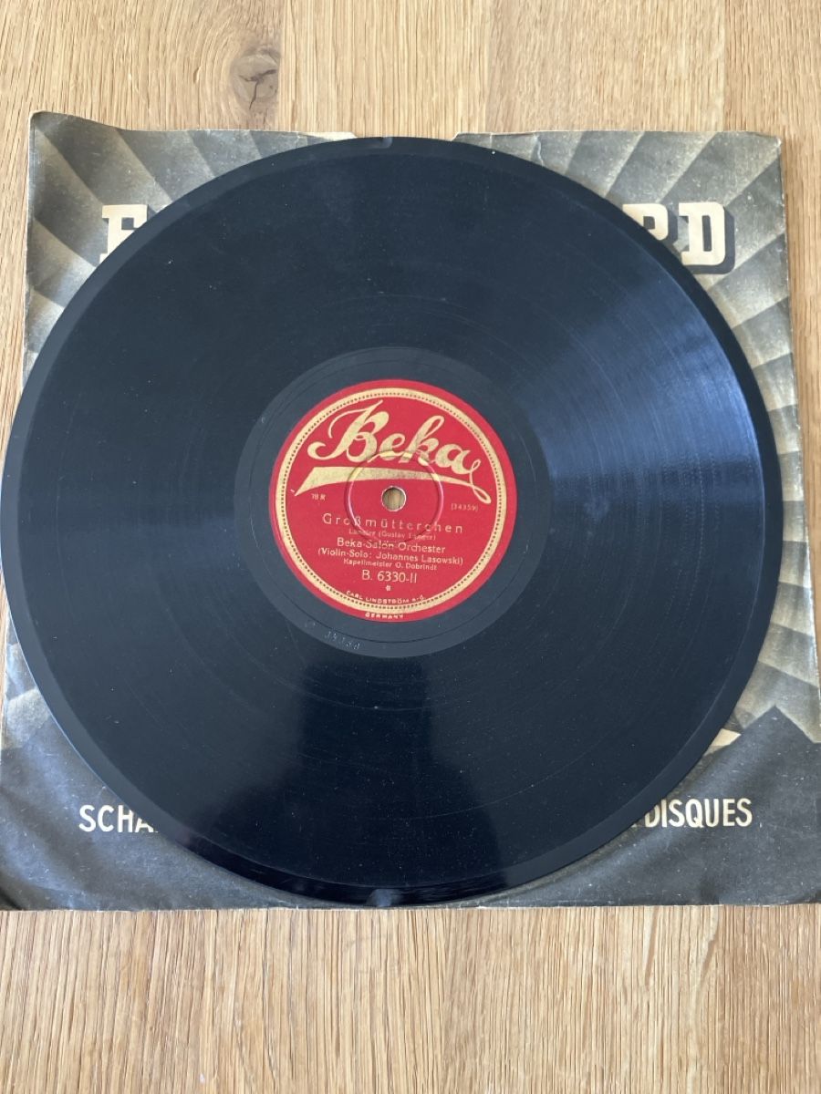 Dischi in vinile: Elite-Record Schallplatte Beka R. 6330-II – Usato da Luzern venduto da FeU 4
