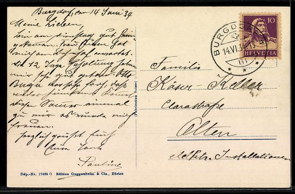 Cartoline postali: AK Burgdorf, Kant. Technikum – Usato da Berlin venduto da bartko-reher 1