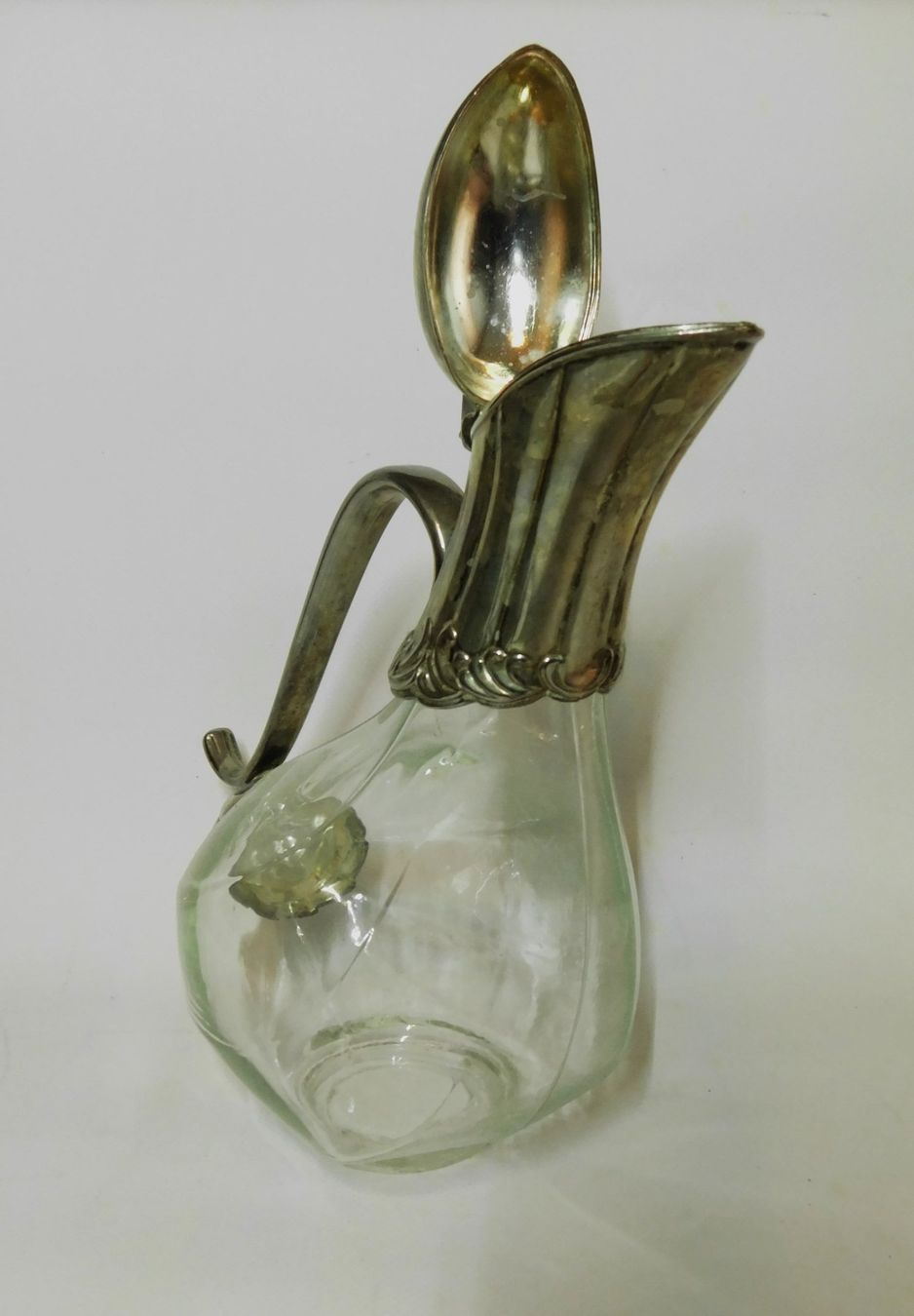Caraffe: Vintage Weinkaraffe versilbert 1970er – Usato da Emmenbrücke venduto da Neverlaand-22 2
