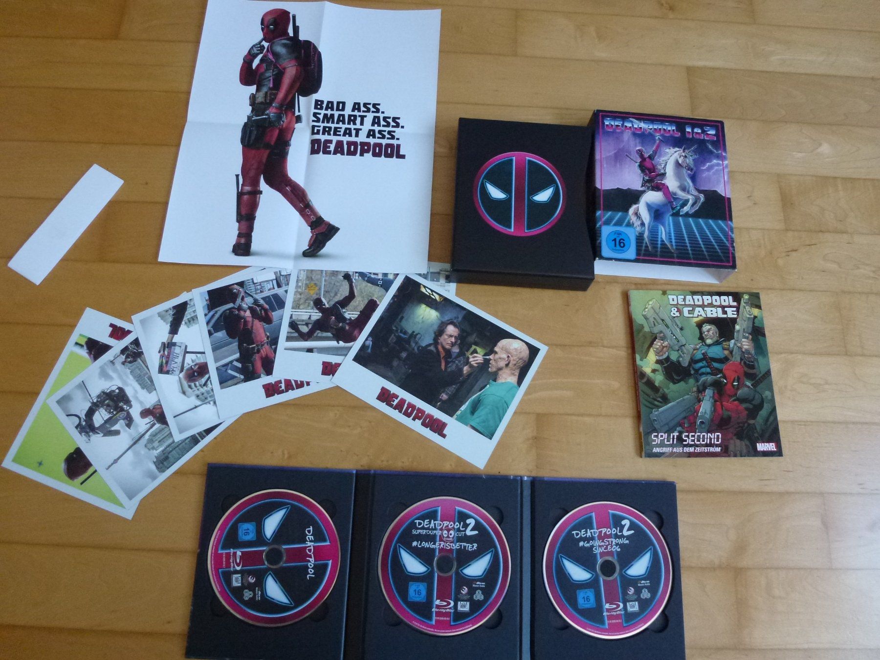 Tous les DVDs: Deadpool 1 & 2 Extended Edition, Kinoversion, Lim. Prem. Ed. – Neuf (Voir description) à Bern par Frebo 2