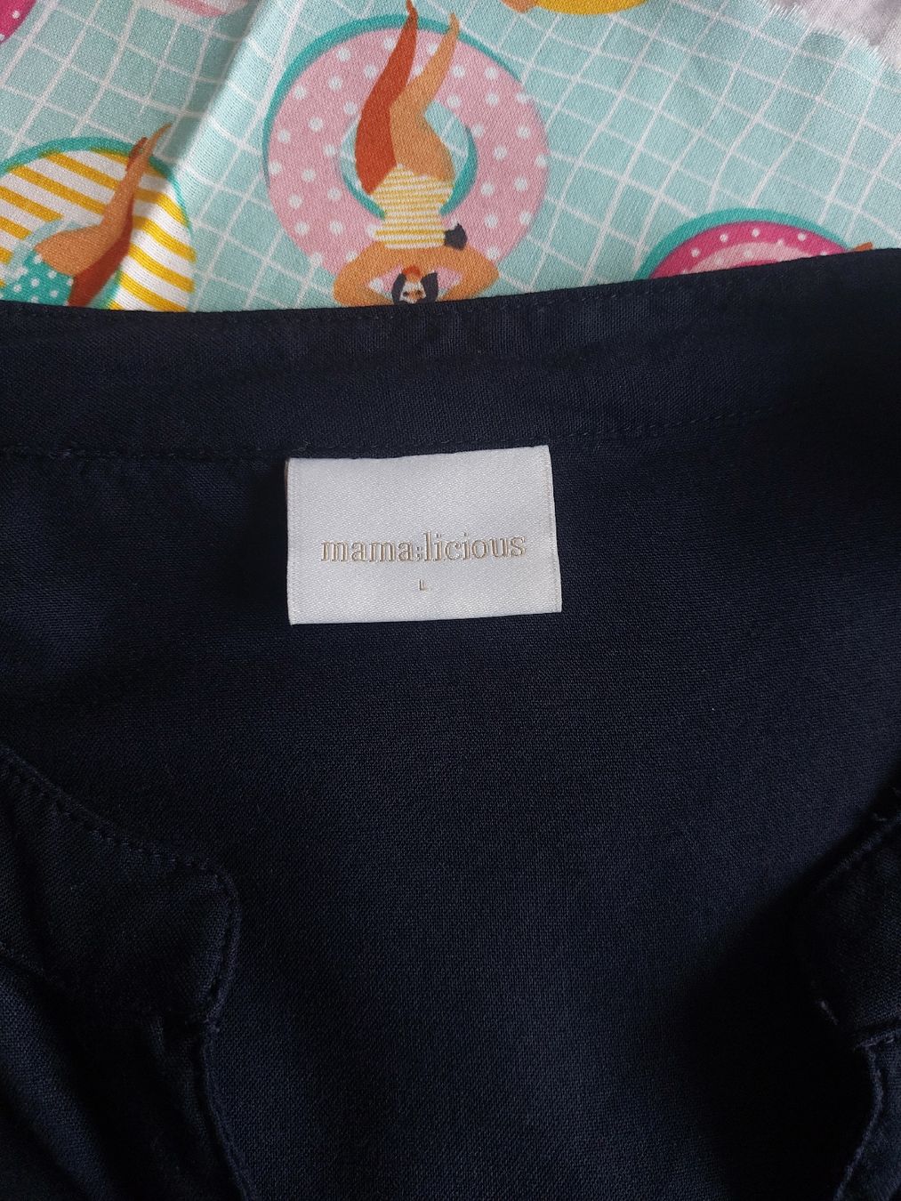 Mamalicious Camicette: Mamalicious Maternity Bluse in dark blue size L – Nuovo (secondo la descrizione) da Biel/Bienne venduto da Pocahontas_1 4