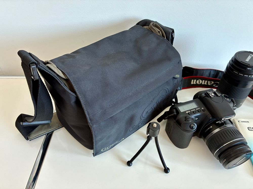 Canon Appareil photo: Canon EOS 20D mit Objektiven & Stativ & Tasche, Top Zustand! – D'occasion à Zürich par tersus1981 4
