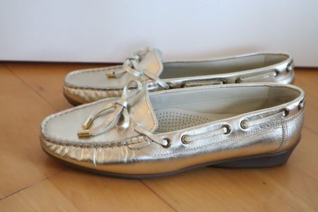 Loafer, Ara, Leder, Gr. 38,5