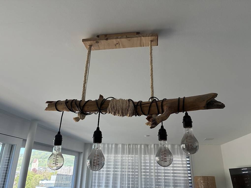 Lustres & lampes de plafonds: Hängelampe unikat – D'occasion à Gelterkinden par Kikierenda