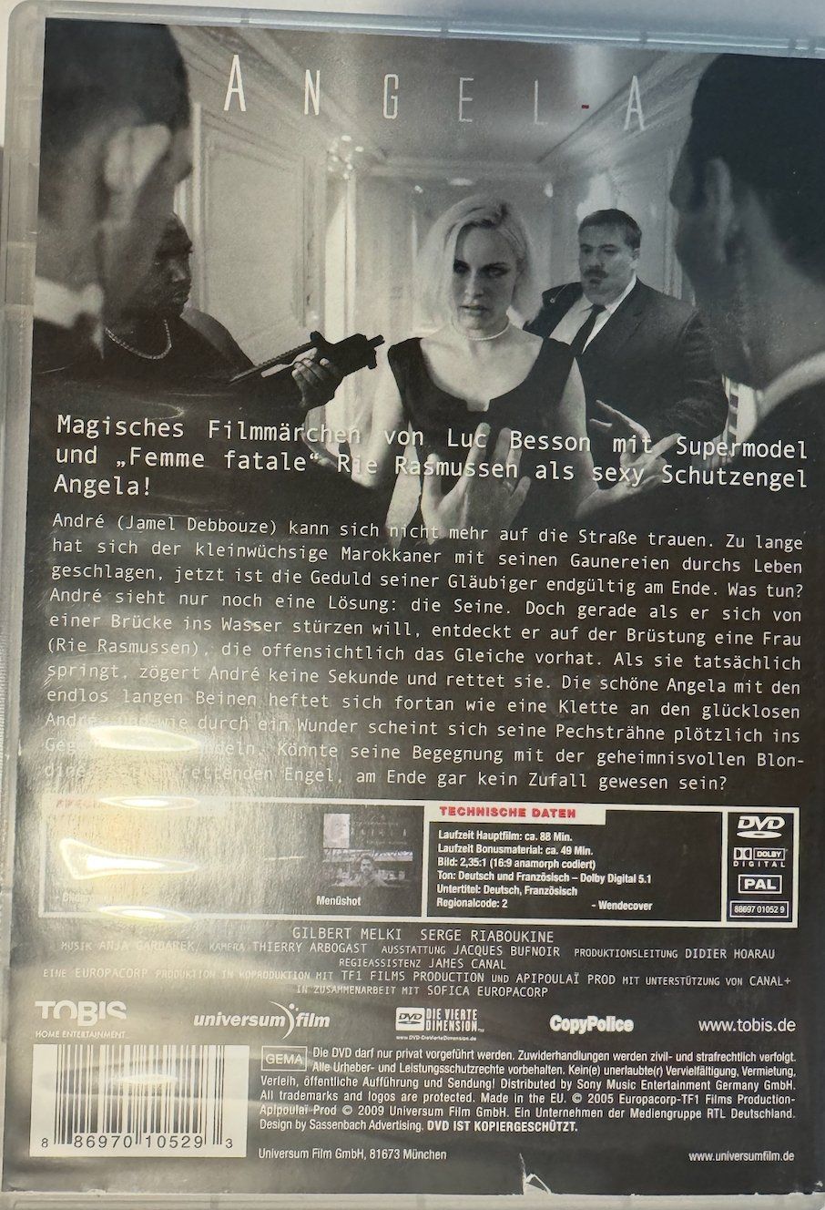 Tutti i DVDs: DVD ANGELA – Usato da Wisen venduto da gigisna 2