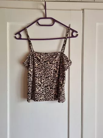 Leoparden Top
