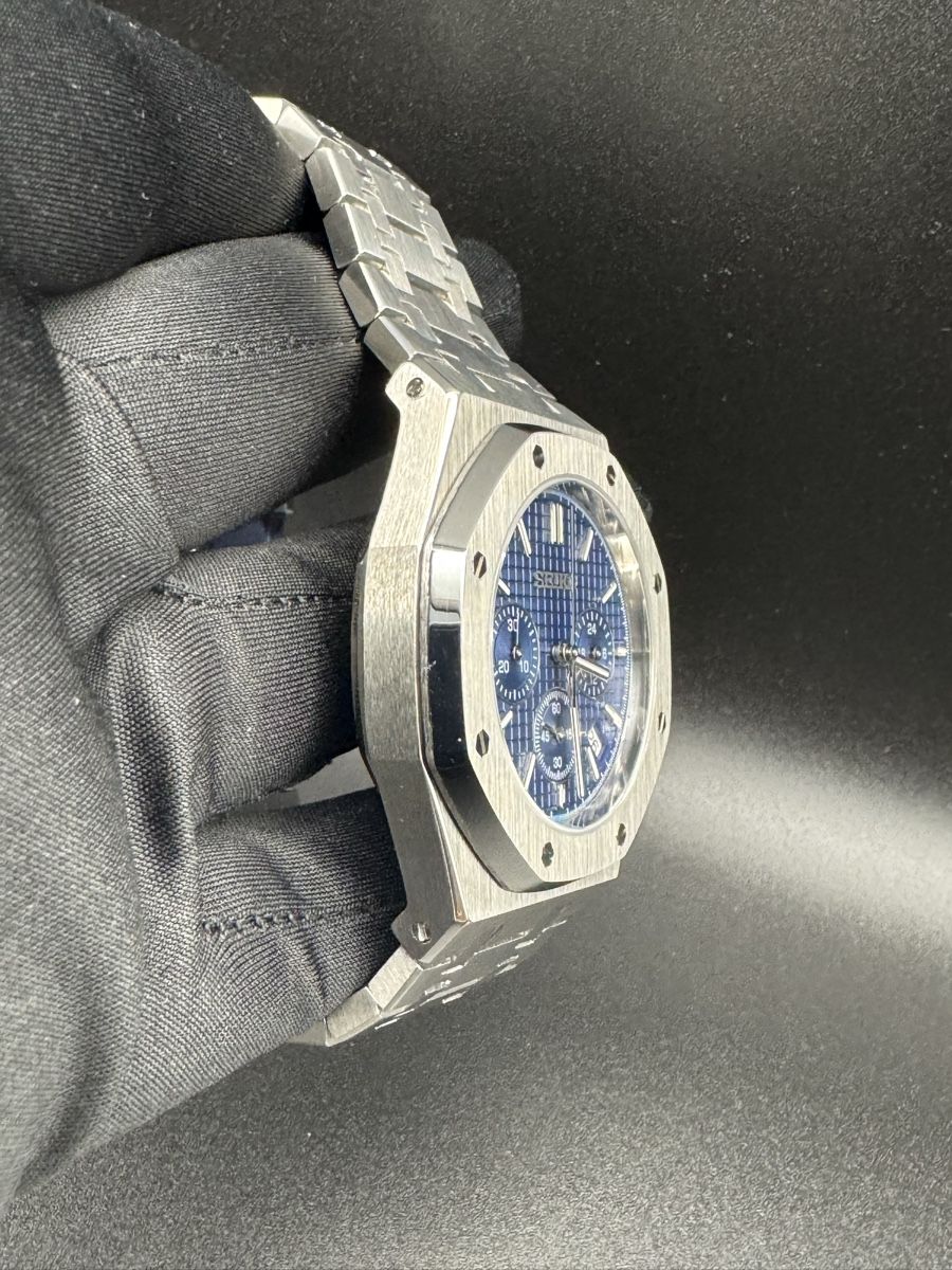 Uhren: Seikoak Royal Oak Chronograph Blue – Neu und originalverpackt aus Arnegg von watch-shop 3