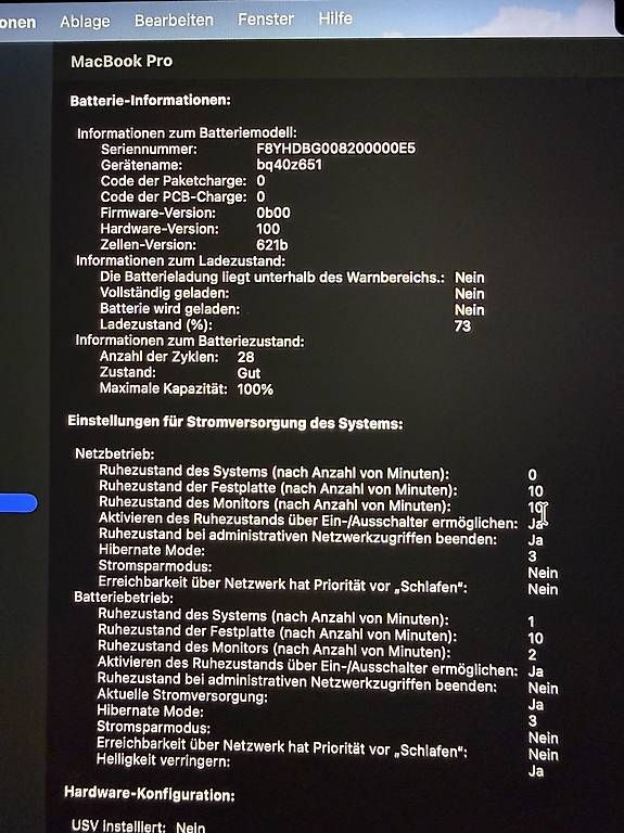 Apple Notebook: Macbook Pro M4 – Usato da Alchenflüh venduto da daena1 2