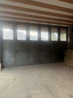 Verzinktes Industrie-/Scheunentor 6.11 × 3.50 m mit integrie