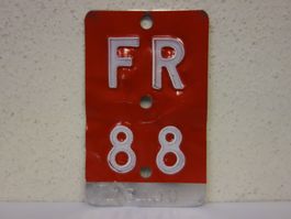 FR 88 VELONUMMER - FAHRRADSCHILD