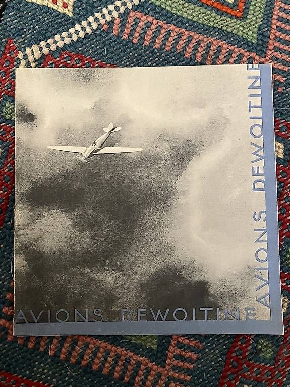 Bücher: Dépliant quatre pages sur les avions Dewoitine – Gebraucht aus Lausanne von ele_tyq9