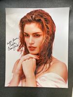 CINDY CRAWFORD sexy Fotoposter original Autogramm (40x50 cm)