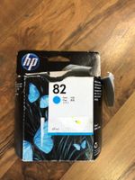 Tintenpatrone HP 82 Cyan C4911A geöffnet