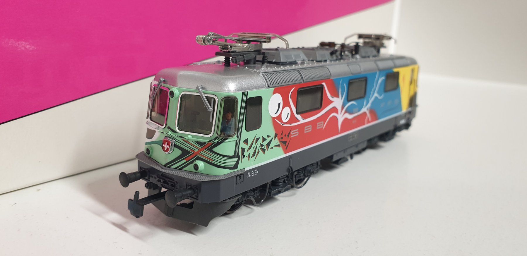 Hag Modellini di ferrovie: Hag SBB Re4/4 Bourret H0/AC Nr.268 – Nuovo (secondo la descrizione) da Geroldswil venduto da TopTrain54 4