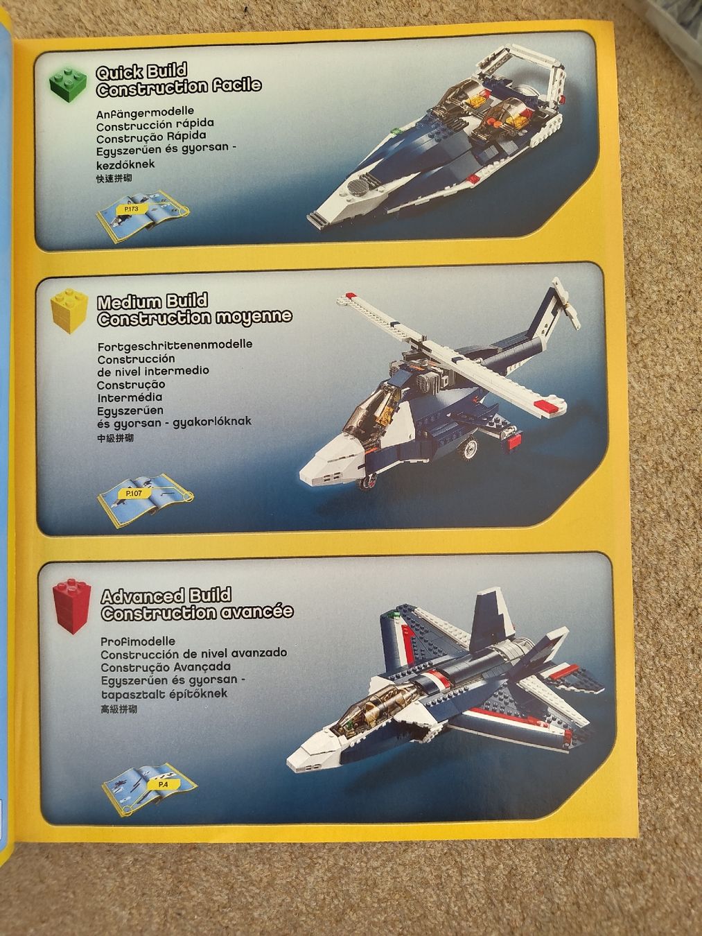 Lego Kit di costruzioni: Lego Creator 31039 Blue Power Jet  – Usato da Glattbrugg venduto da har_jgc7 3
