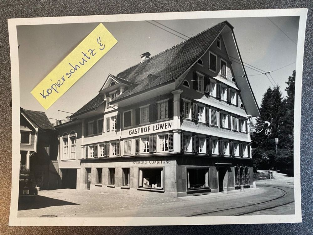 Oberägeri Oberaegeri Gasthof Löwen Postkarte Kanton Zug Kaufen Auf