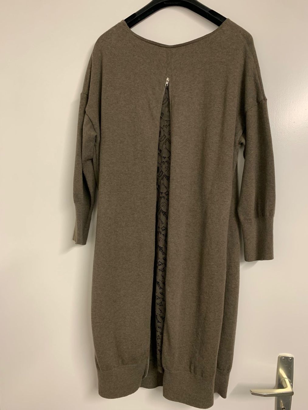 Intimissimi Vestiti: Intimissimi Strick Kleid, schwarz ODER taupe Gr. L /38 40 – Usato da Engelburg venduto da mamalanima 7
