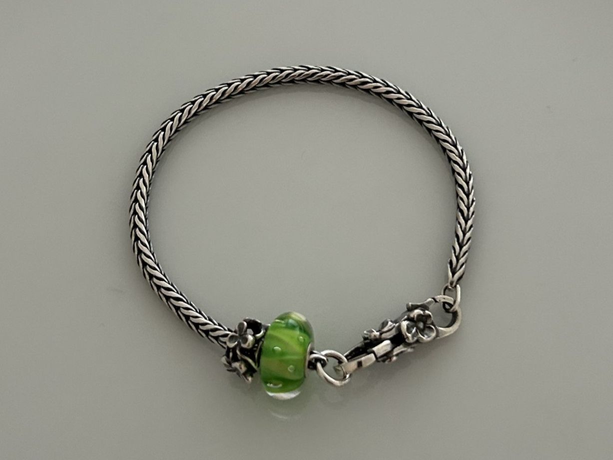 Bracciali & Braccialetti: Original Trollbeads Starter Armband 'Exhale' 18cm – Nuovo (secondo la descrizione) da Rheinfelden venduto da Boutique_Luxe