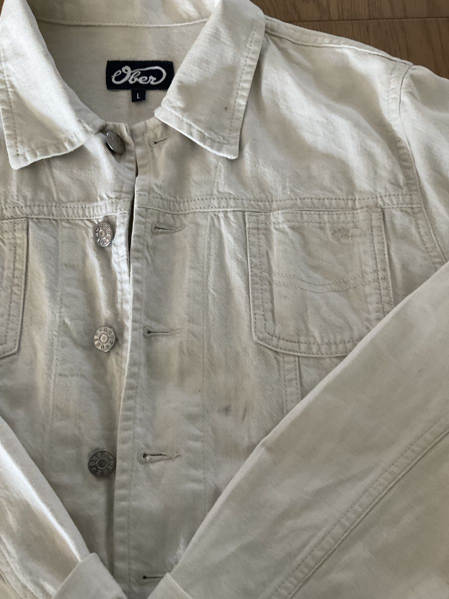 Giacche: Jacke beige Grösse L  Baumwolle/Leinen – Usato da Schöftland venduto da nevio74 2