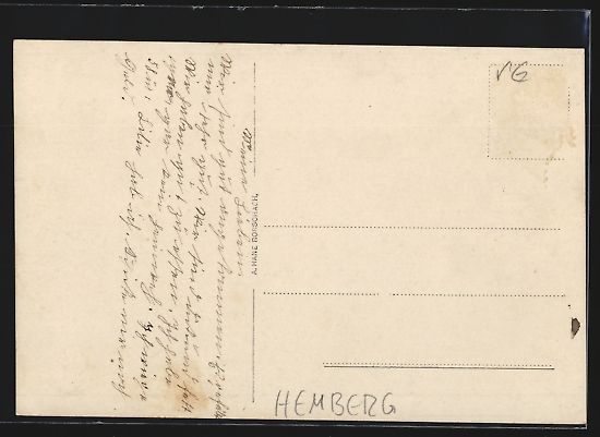 Cartoline postali: Hemberg, Ortsansicht aus der Vogelschau – Usato da Berlin venduto da bartko-reher 1